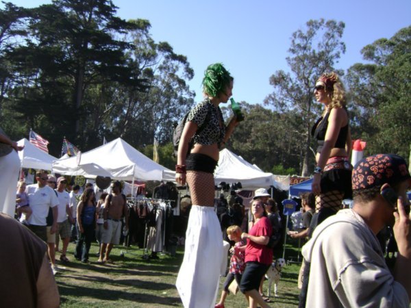 Free Festival in Golden Gate Park San Fran