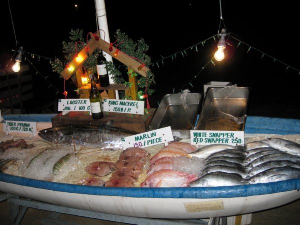 Seafood feast awaits us!