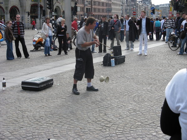 The worst street performer.
