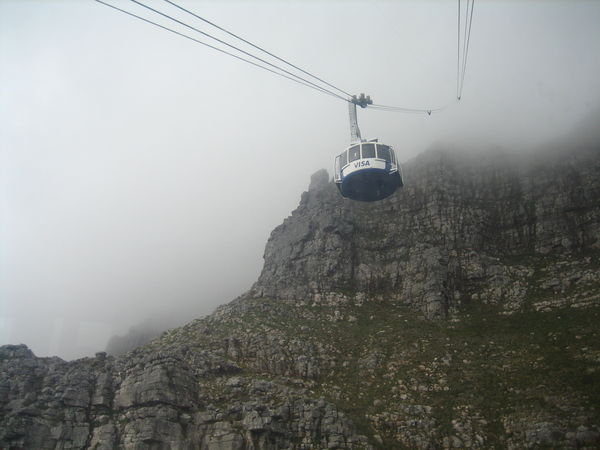 Cable car at Table Mountain