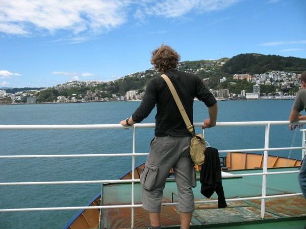 Ferry across the Cook Strait