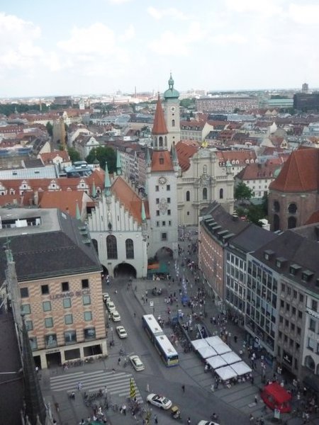 View from top of Clocktower