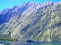 Our boat on Milford Sound