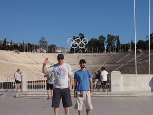 Stu and Matt, Olympic Stadium
