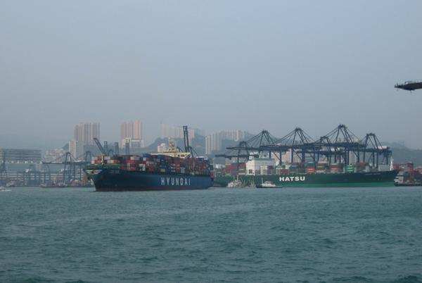 A busy port