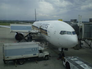 Singapore Airlines - flight to Seoul