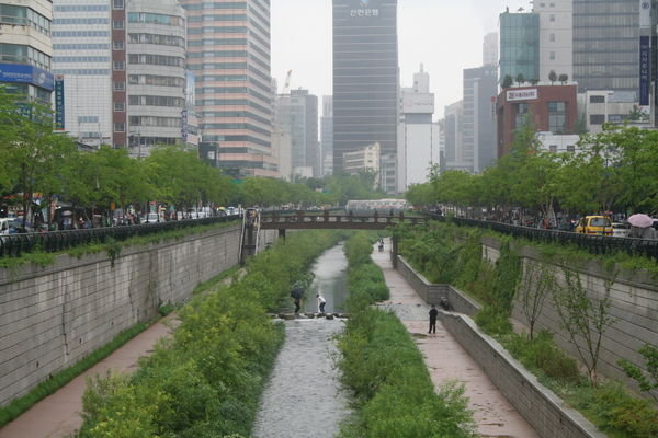 downtown Seoul