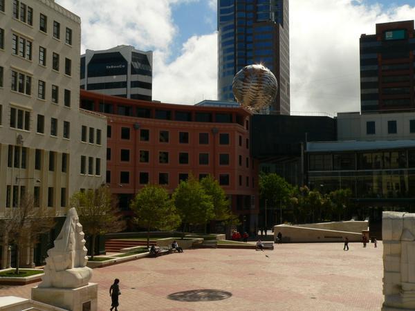 Wellington city center