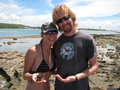 Hanging out with sea urchins-- off of Barra de Sao Miguel