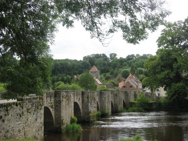 Roman Bridge over the Creuse River