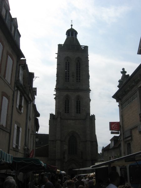 The church bell tower