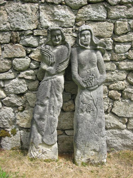 Stone carvings in Masgot