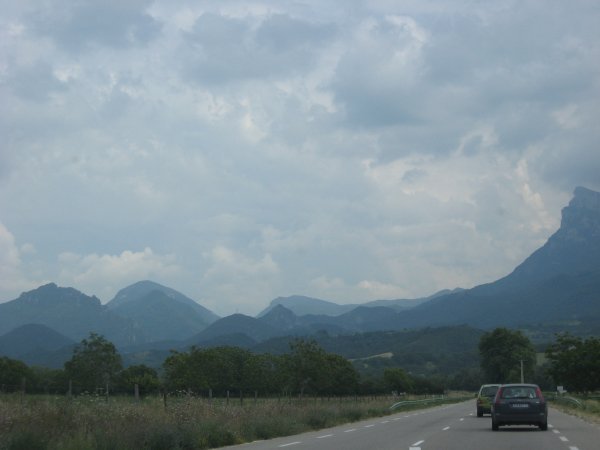 Vercours Mountain Range