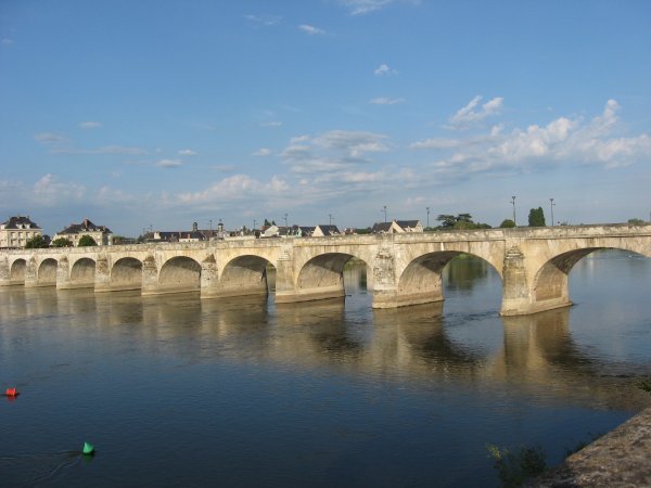 Bridge over the Loire in Saumur