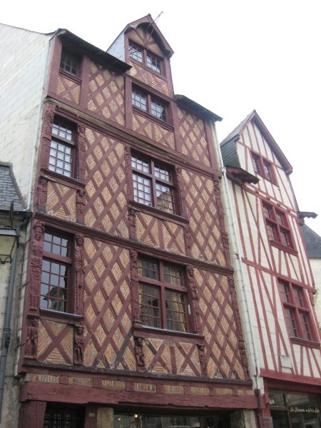 Half-timber house in Saumur