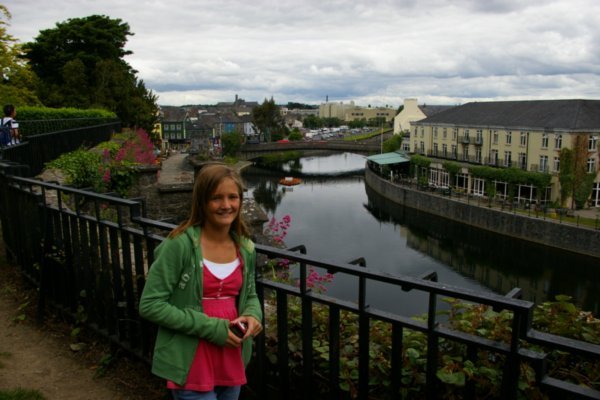 Kayleigh at the River Nore Kilkenny