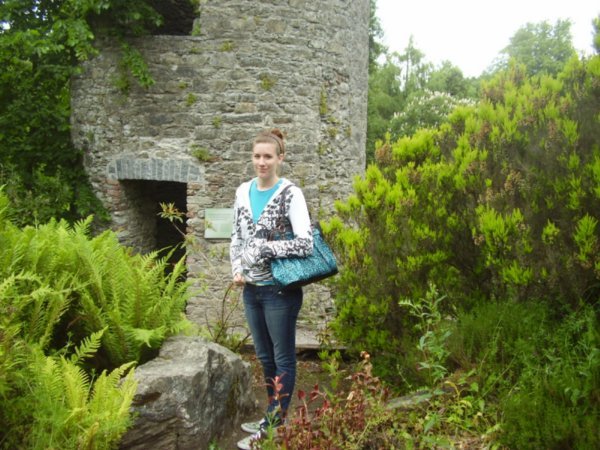 Emily at Blarney Castle