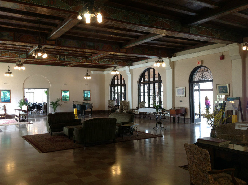 Lobby at Wakulla Lodge