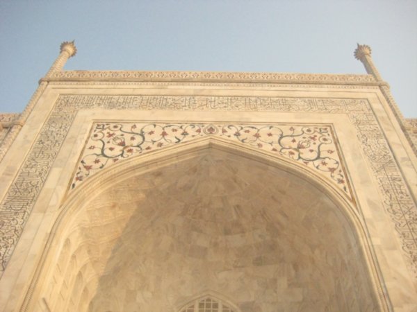 Detailing on the Taj