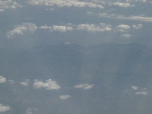 The Himalayas (taken from the plane)