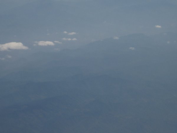 The Himalayas (taken from the plane)