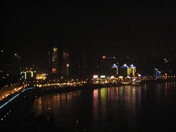 Yangtze at night
