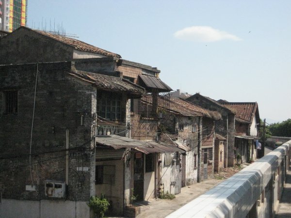 The houses nearby