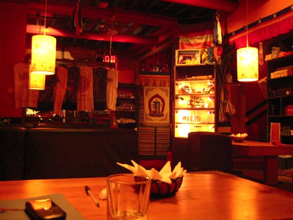 Tibetan restaurant where I ate a lot.