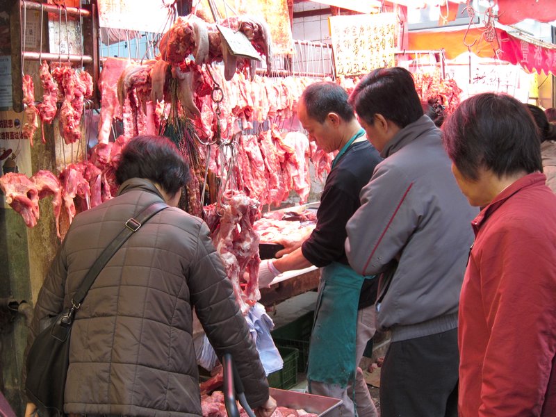 Buying meat