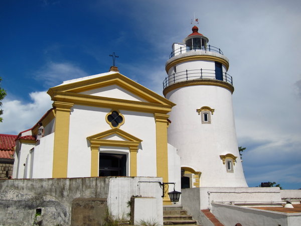 Lighthouse at Guia Fortress