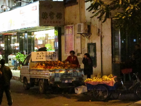Fruit vendors