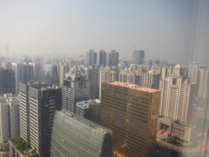 View from the 33rd floor of the R&F Building
