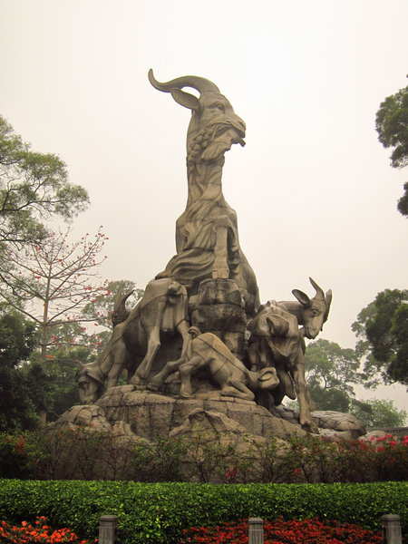 The Famous 5 Ram Statue
