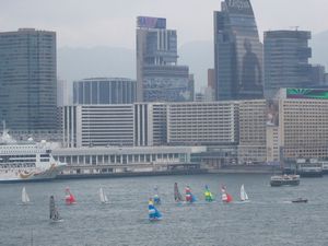 Sailing race in the Harbor