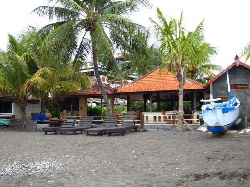 Homestay as seen from the water