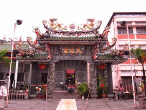 Temple in town