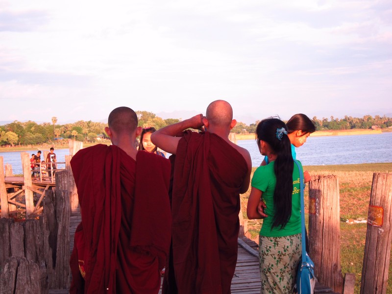 Even monks take photos