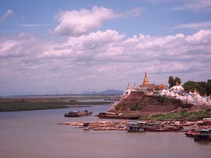 Across from Sagaing Hill
