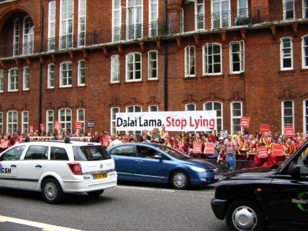 "dalai lama stop lying"