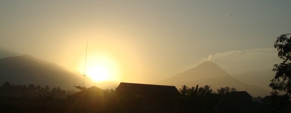 Mt Merapi Sunrise