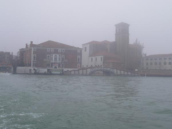 Foggy ride to Torcello