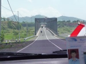 The long road rto Padang Bai