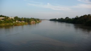 view from Bridge over the river kwai