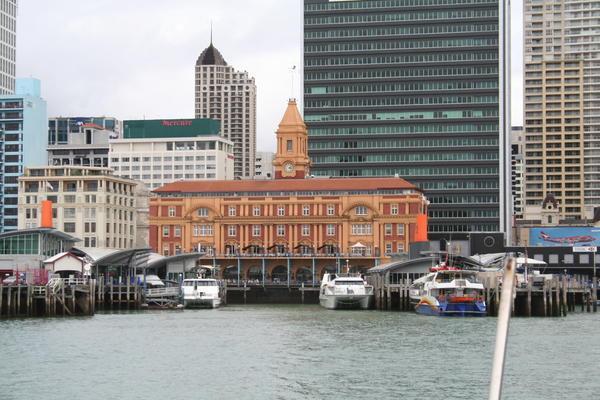 Auckland ferry port