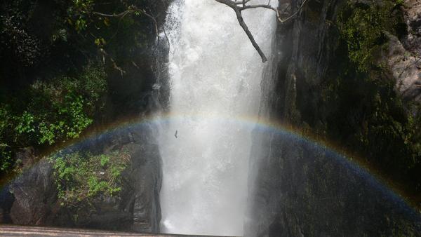 Ahh rainbow at   Iguazu