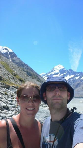 Me and Her and Mt Cook