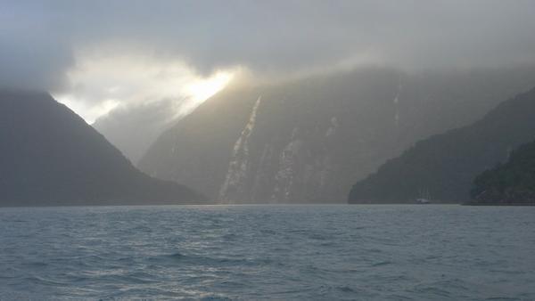Milford Sound in Misty Morning