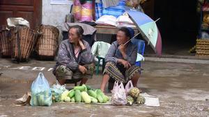 Hmong Selling Their Produce