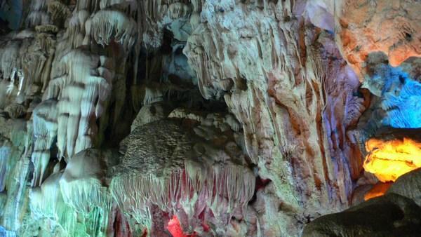Caves at Halong Bay
