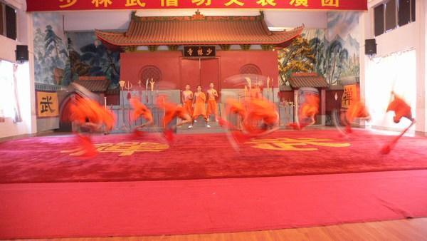 Shaolin Monks getting some air